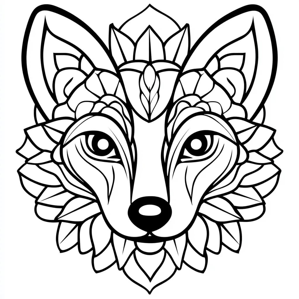 Mandalas Animaux 65